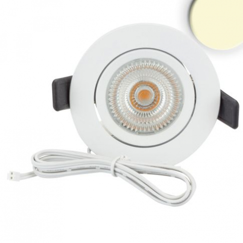 Spoturi LED Ingropate - Spot LED Slim68,alb,8w,24V,lumina calda,dimabil