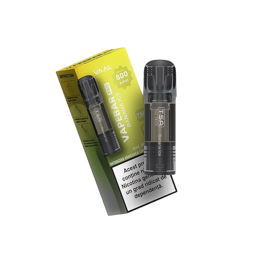 Cartus Vapebar PRO Banana Ice 20mg 800 pufuri [1]