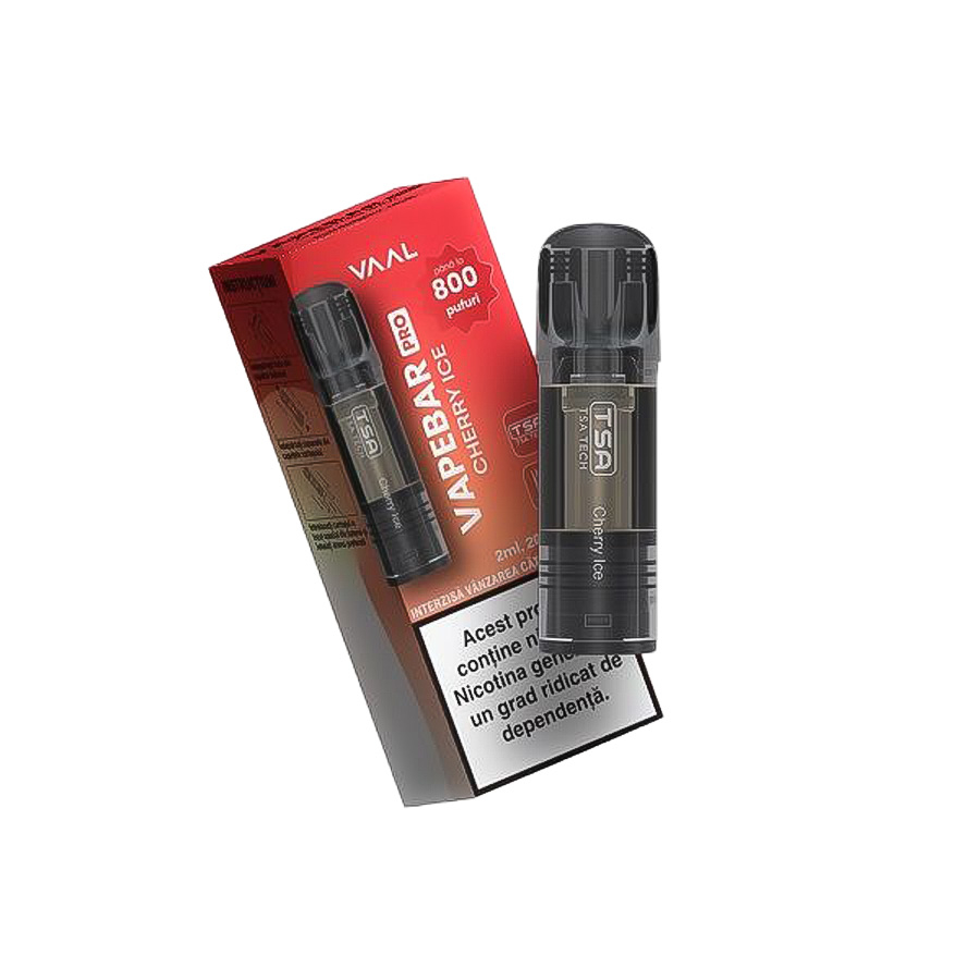 Cartus Vapebar PRO Cherry Ice 20mg 800 pufuri [1]