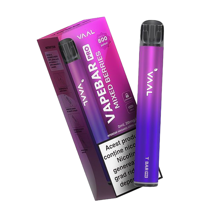 Kit Vapebar PRO Mixed Berries 20mg 800 pufuri [1]