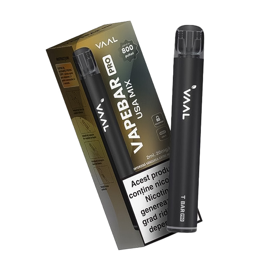 Kit Vapebar PRO USA MIX 20mg 800 pufuri [1]