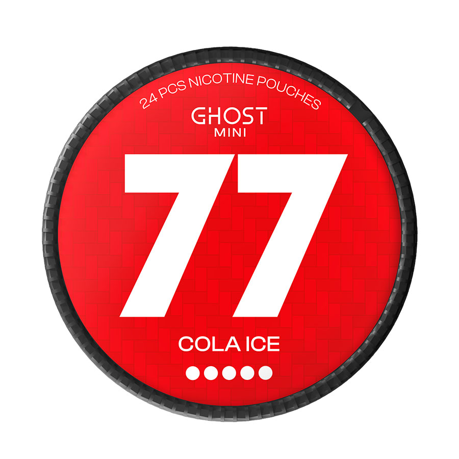 Pouch Nicotină Snus 77 Ghost Cola Ice Mini 40mg/g (20mg/pouch) [1]
