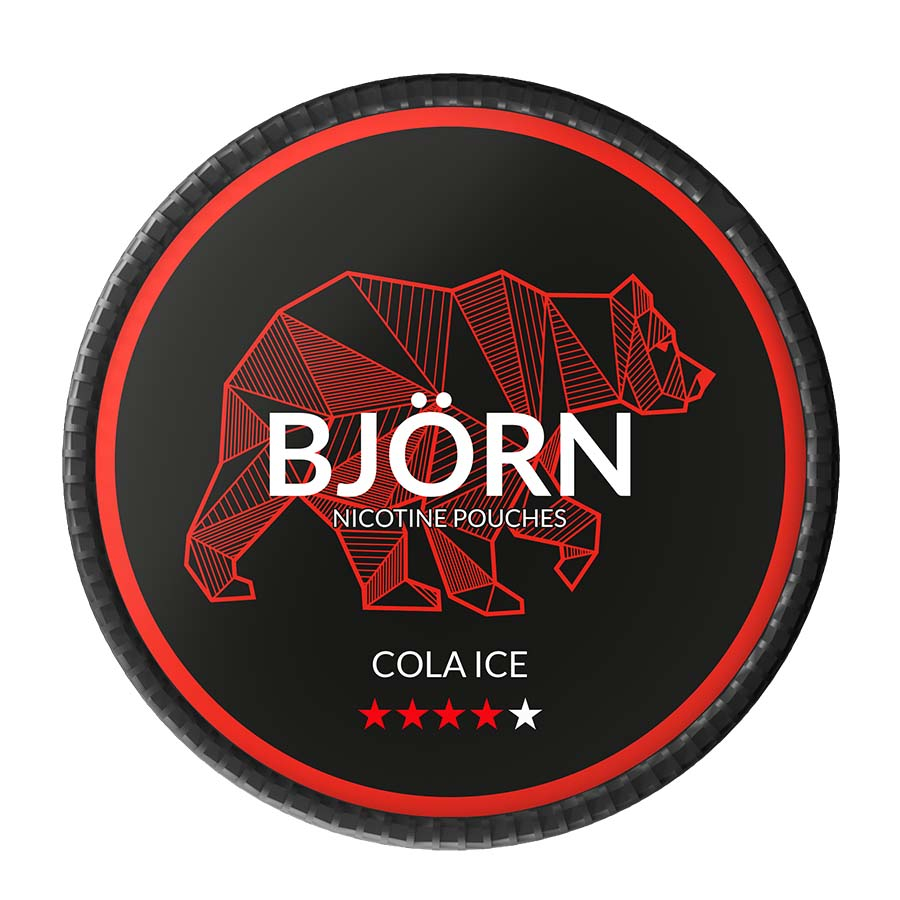 Pouch Nicotină Snus Bjorn Cola Ice 30mg/g (19.5mg/pouch) [1]