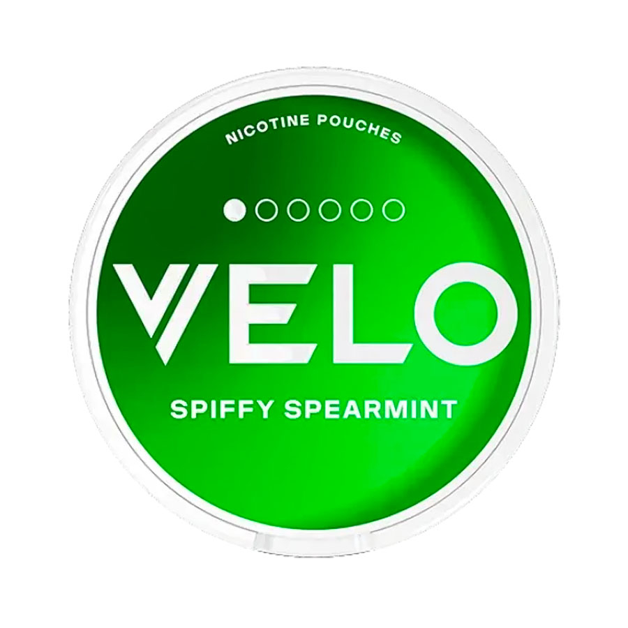 Pouch Nicotină Snus Velo Spiffy Spearmint Mini 8mg/g (4mg/pouch) [1]