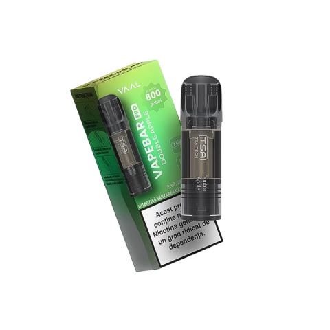 CARTUS - Cartus Vapebar PRO Double Apple 20mg 800 pufuri