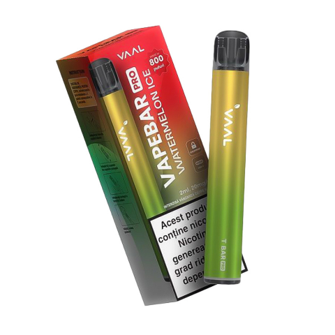 KIT VAPE REINCARCABIL - Kit Vapebar PRO Watermelon Ice 20mg 800 pufuri