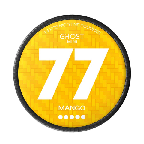 SNUSURI - Pouch Nicotină Snus 77 Ghost Mango Mini 40mg/g (20mg/pouch)