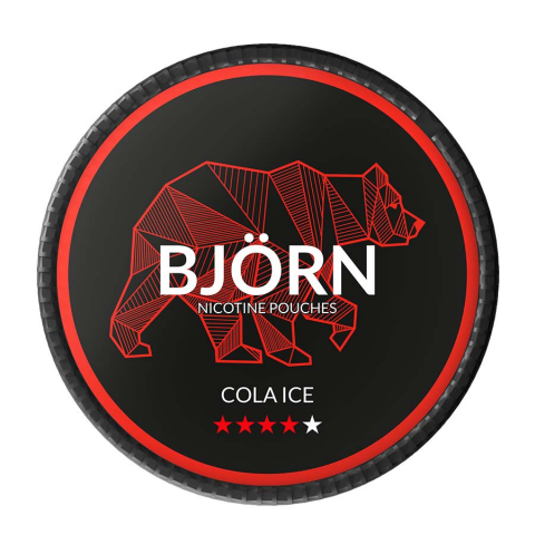 SNUSURI - Pouch Nicotină Snus Bjorn Cola Ice 30mg/g (19.5mg/pouch)