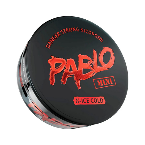 SNUSURI - Pouch Nicotina Snus Pablo Mini X Ice Cold 30mg/g (15mg/pouch)