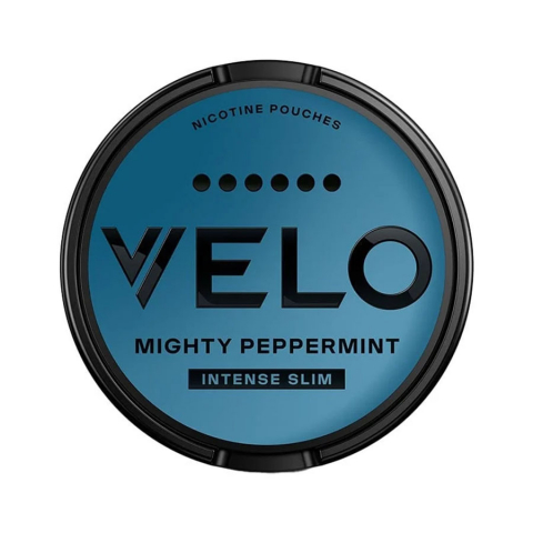 SNUSURI - Pouch Nicotină Snus Velo Mighty Peppermint Max 24mg/g (16.8mg/pouch)