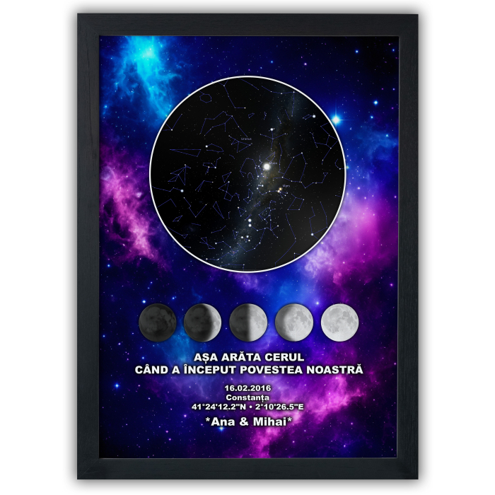 Harta cerului personalizata – decor si cadou unic [1]