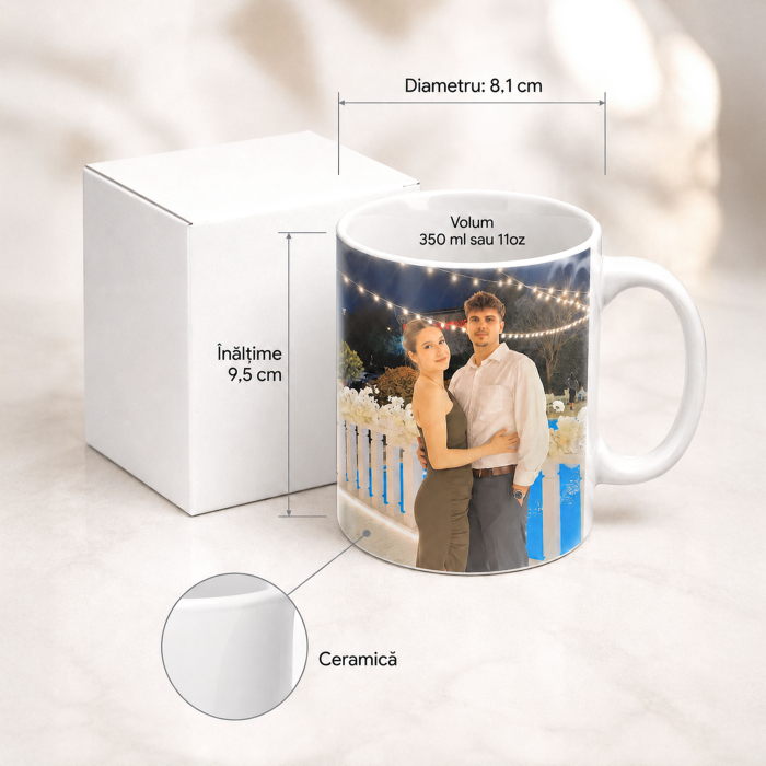 Cană Personalizată cu Poza Ta [2]