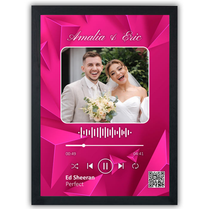 Tablou Muzical Cod QR – Model Personalizat [1]