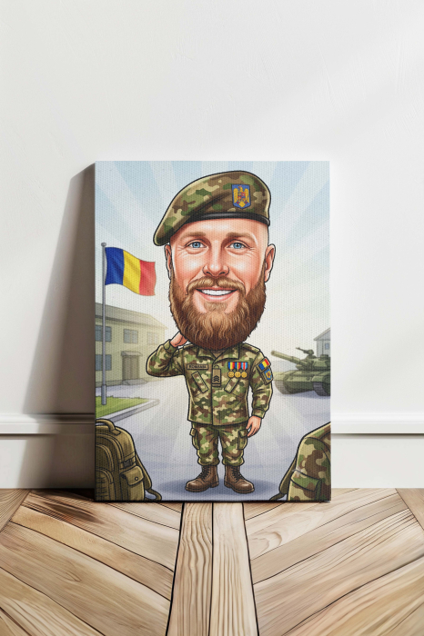 Tablou Canvas Caricatura Personalizata Dupa Poza [5]
