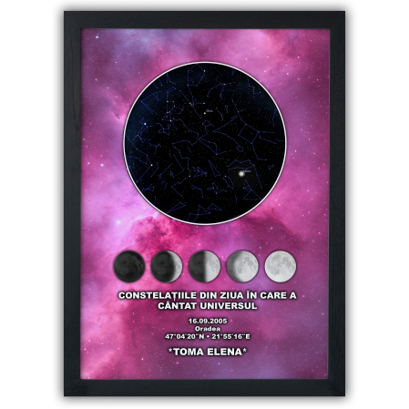 Harta cerului personalizata – decor si cadou unic [3]