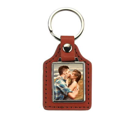 Cadouri Personalizate - Breloc din Piele Personalizat – Foto Cadou