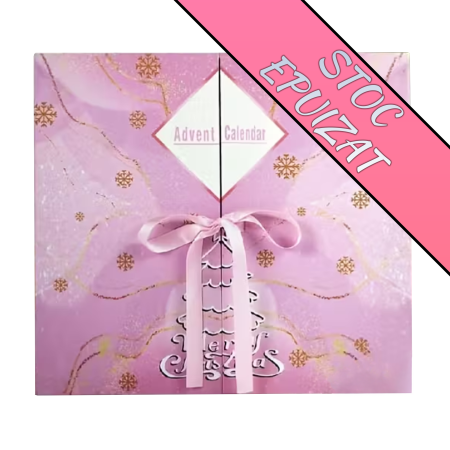 Cadouri Speciale - Calendar Advent 24 Cadouri – cutie roz cu surprize