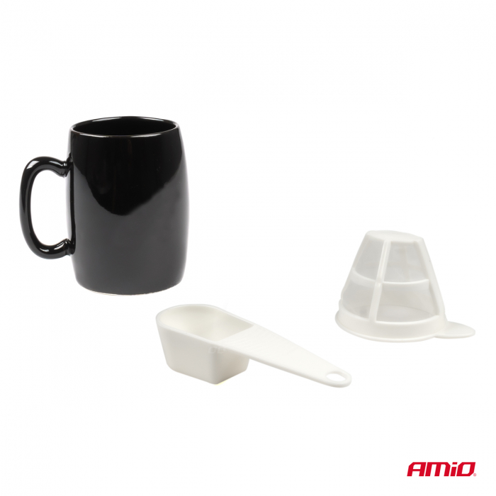 Cafetiera auto pentru autoutilitare si microbuze, alimentare 12V, putere 170W, volum 150ml [3]