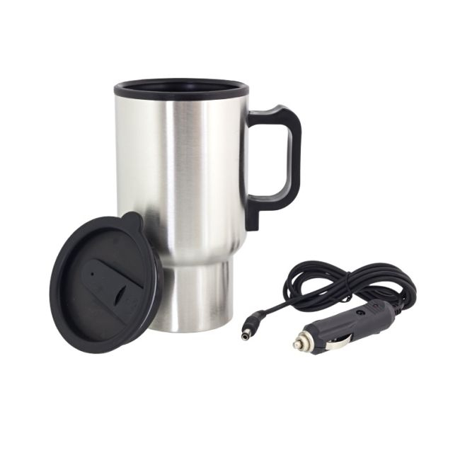Cana termica din otel cu functie de incalzire, 12V, 400ml [2]