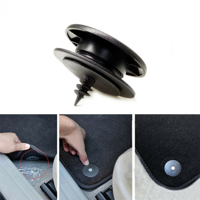 Set 4 bucati clipsuri pentru fixarea covoraselor auto in podea [1]