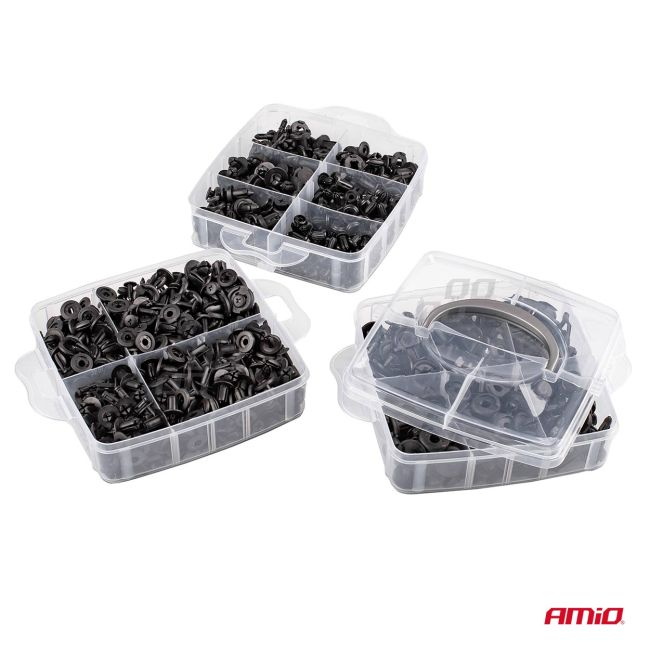 Set cleme - clipsuri reconditionare auto, 620 piese, diferite modele [3]