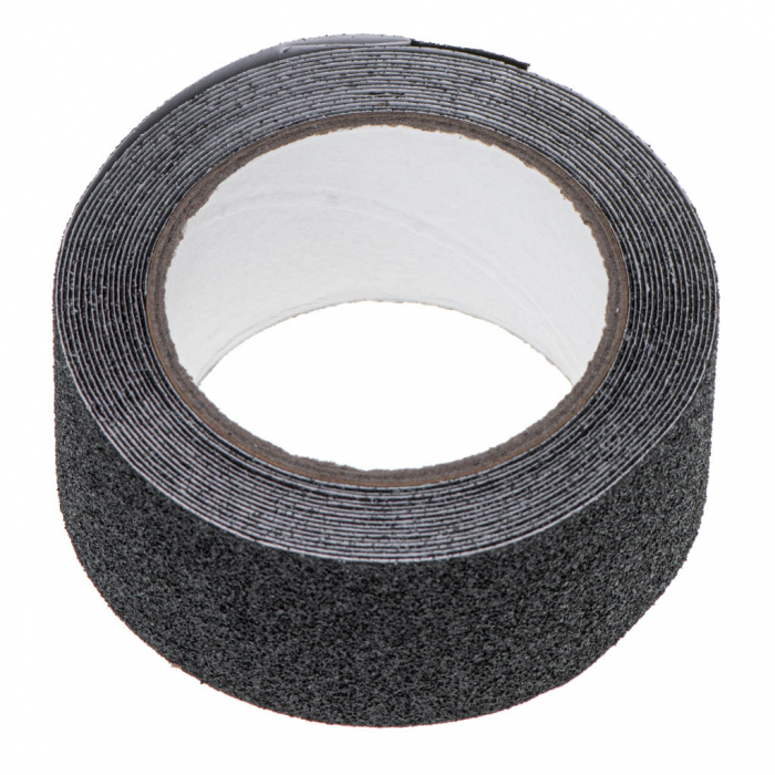 Banda de protectie Anti-Alunecare, autoadeziva, culoare Negru, dimensiune 5m x 2,5cm [5]