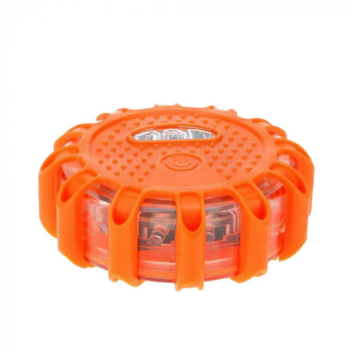 Lampa LED de urgenta pentru siguranta rutiera cu baza magnetica si functie de lanterna [6]