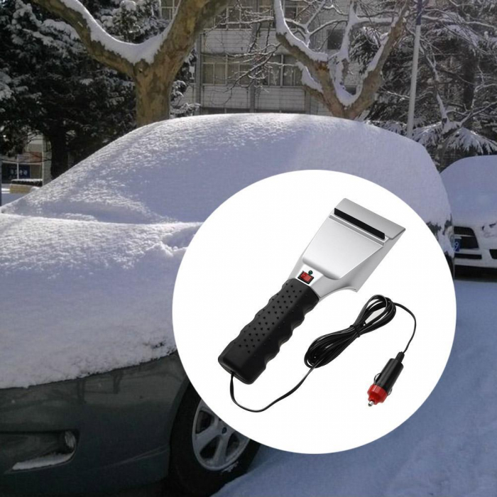 Racleta de gheata electrica, incalzita, alimentatare 12V [1]