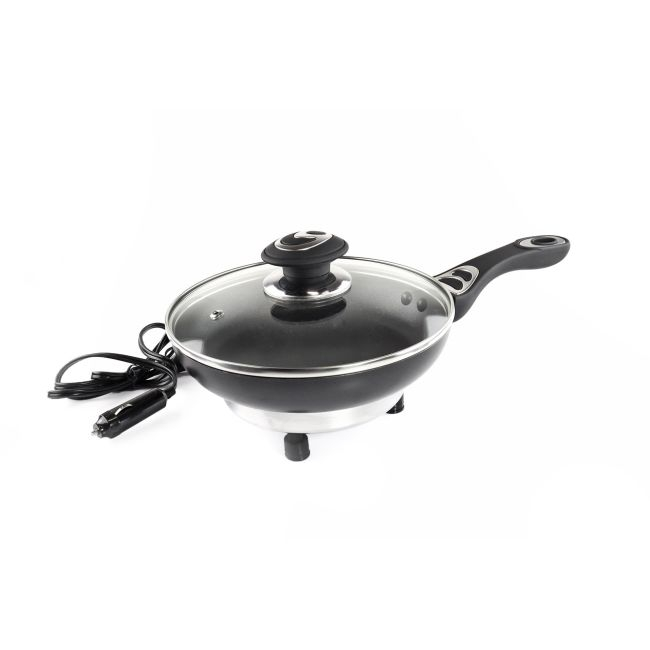 Tigaie electrica cu capac pentru camion 20cm x 4cm 250W 12V [2]