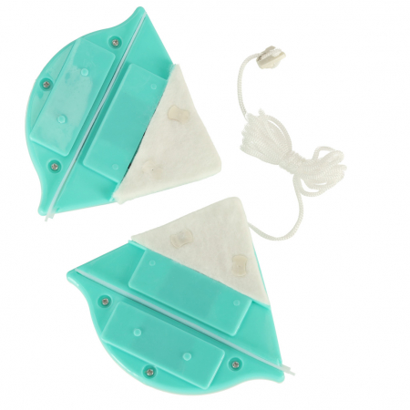 Unealta de spalat geamuri pe ambele fete, cu magnet, lavete si snur de siguranta [4]