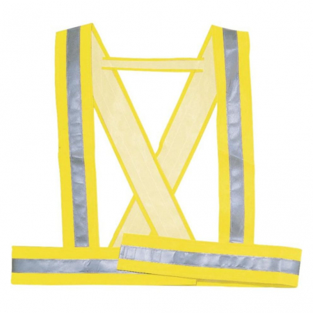 Echipamente de protectie a muncii - Vesta reflectorizanta tip ham  poliester + membrana PU Galbena