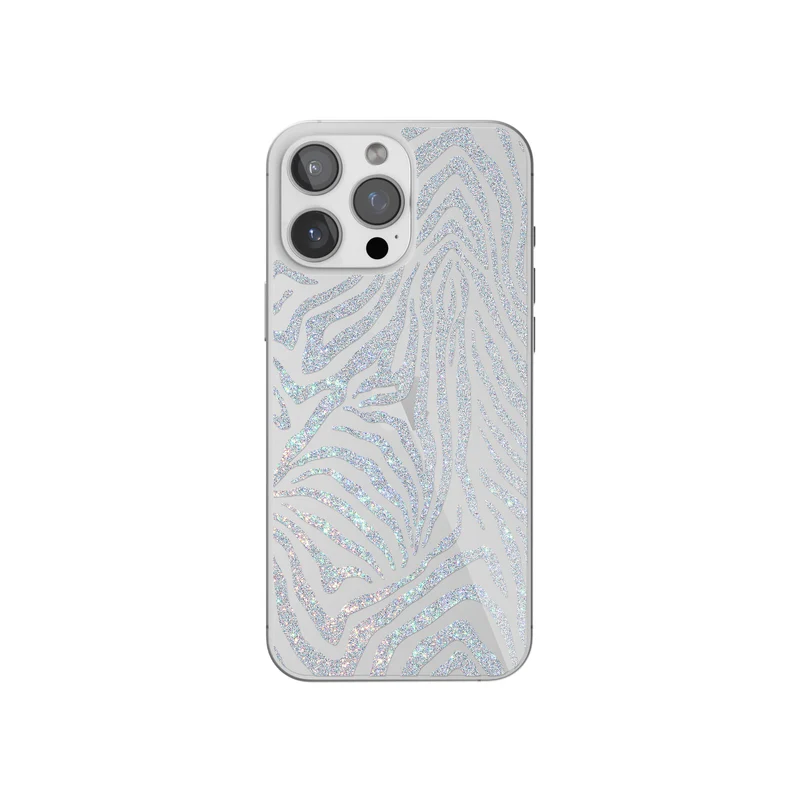 Back Skin Holografic Zebra Silver [2]