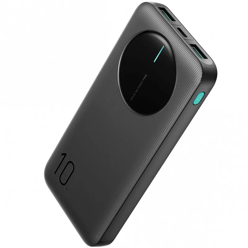 Baterie Externa Joyroom JR-PBF12, 10000mAh, 12W, 1 x USB-C - 2 x USB-A, Neagra [2]