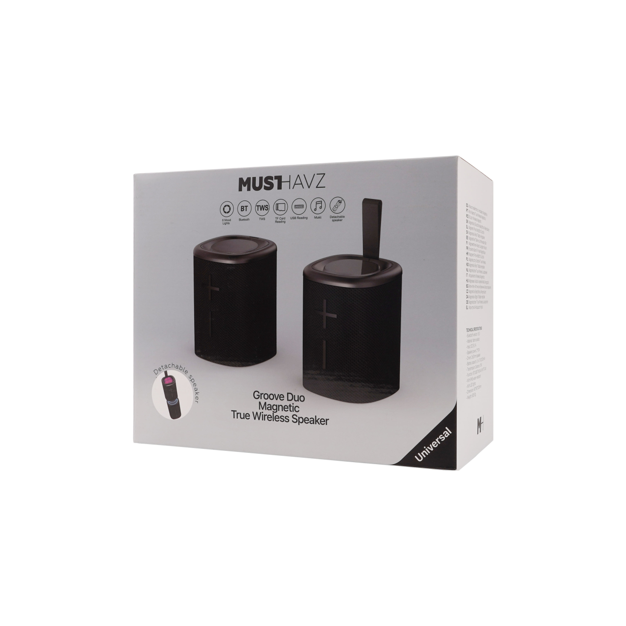 Boxa Portabila Musthavz Groove Duo True Wireless [3]