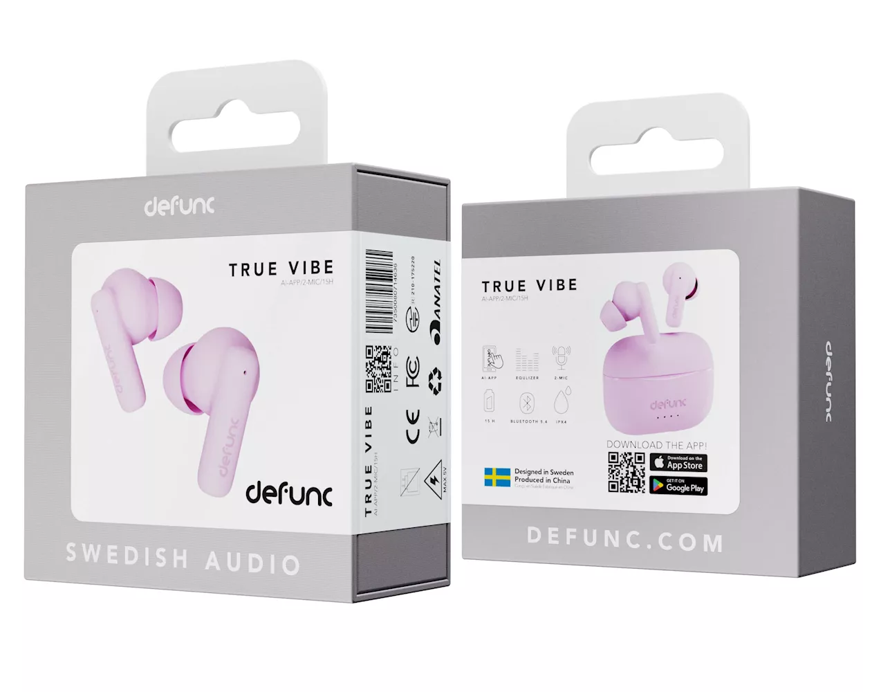 Casti Defunc True VIBE, pink [2]