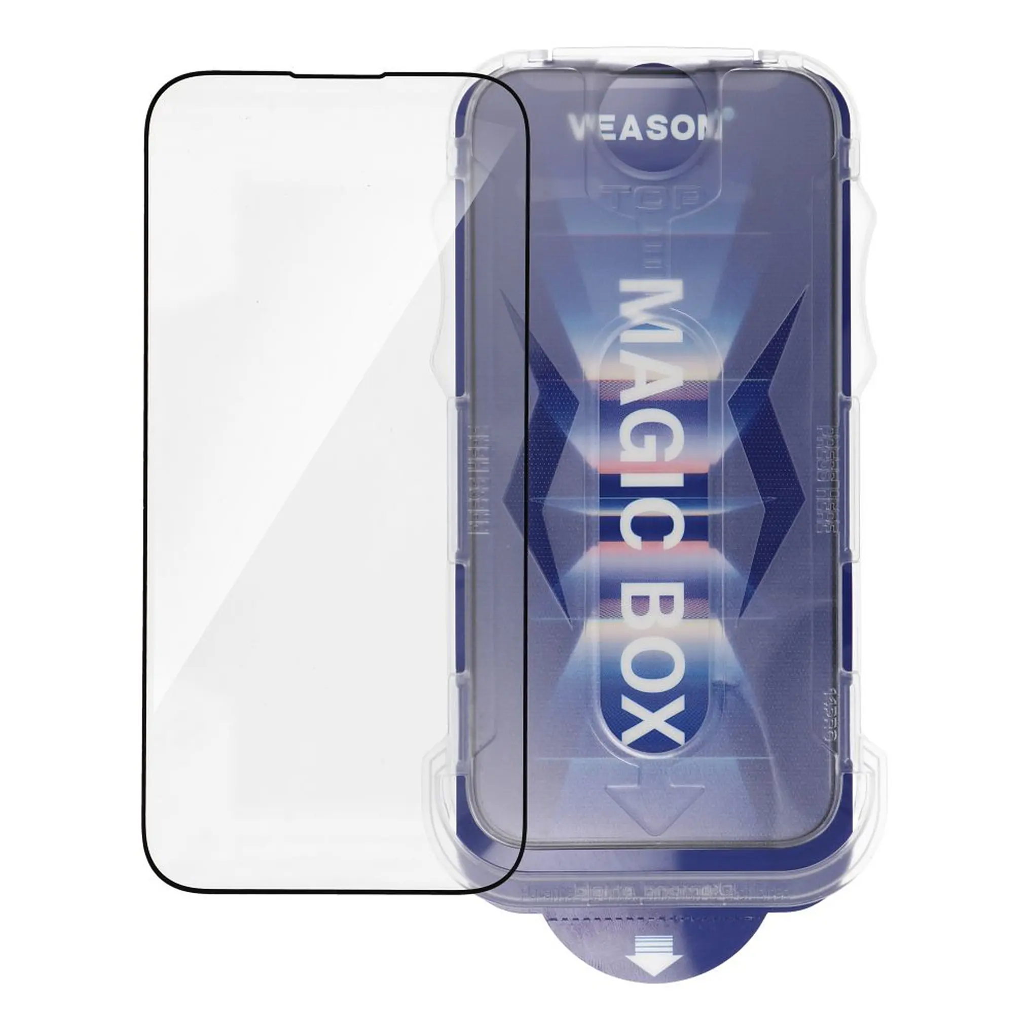 Folie Sticla 6D Pro Easy Install cu Aplicator Magic Box Pentru Iphone [2]