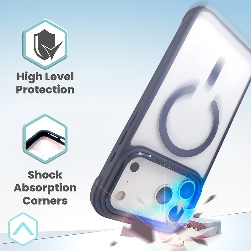 Husa Outshock Premium Silicone Pentru Iphone,  Sky Blue [3]