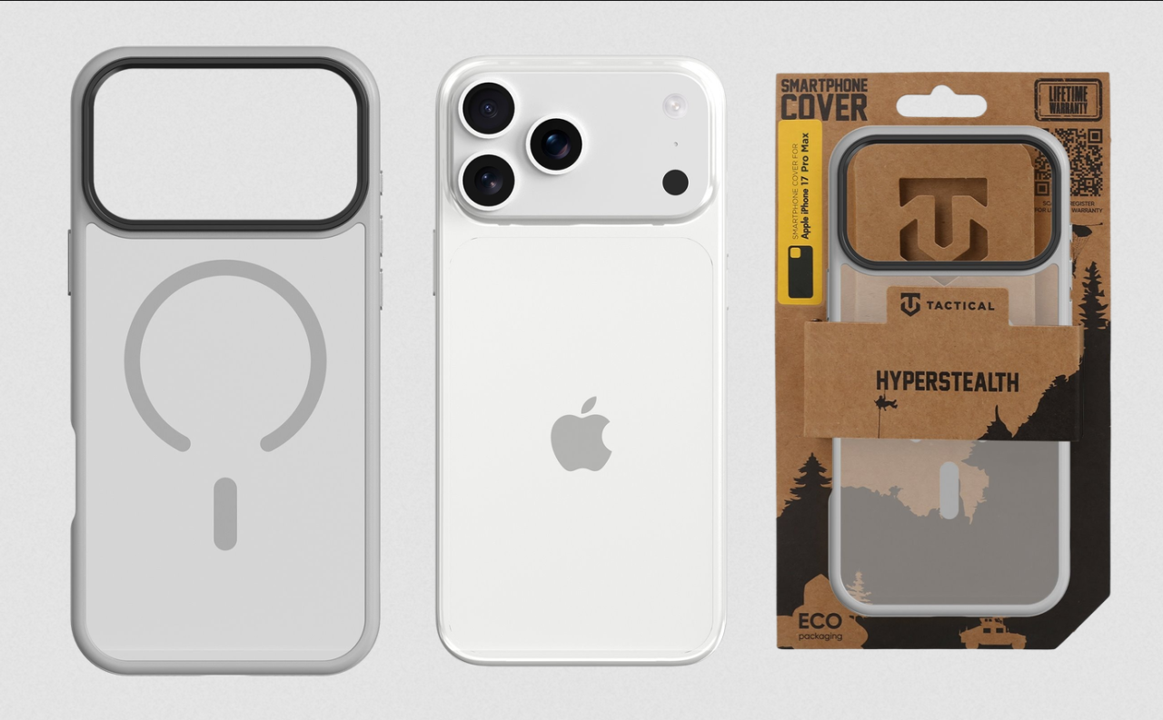 Husa Tactical MagForce Hyperstealth Kryt Pentru Apple iPhone 17 Pro Max/18 Pro Max Light Grey [2]
