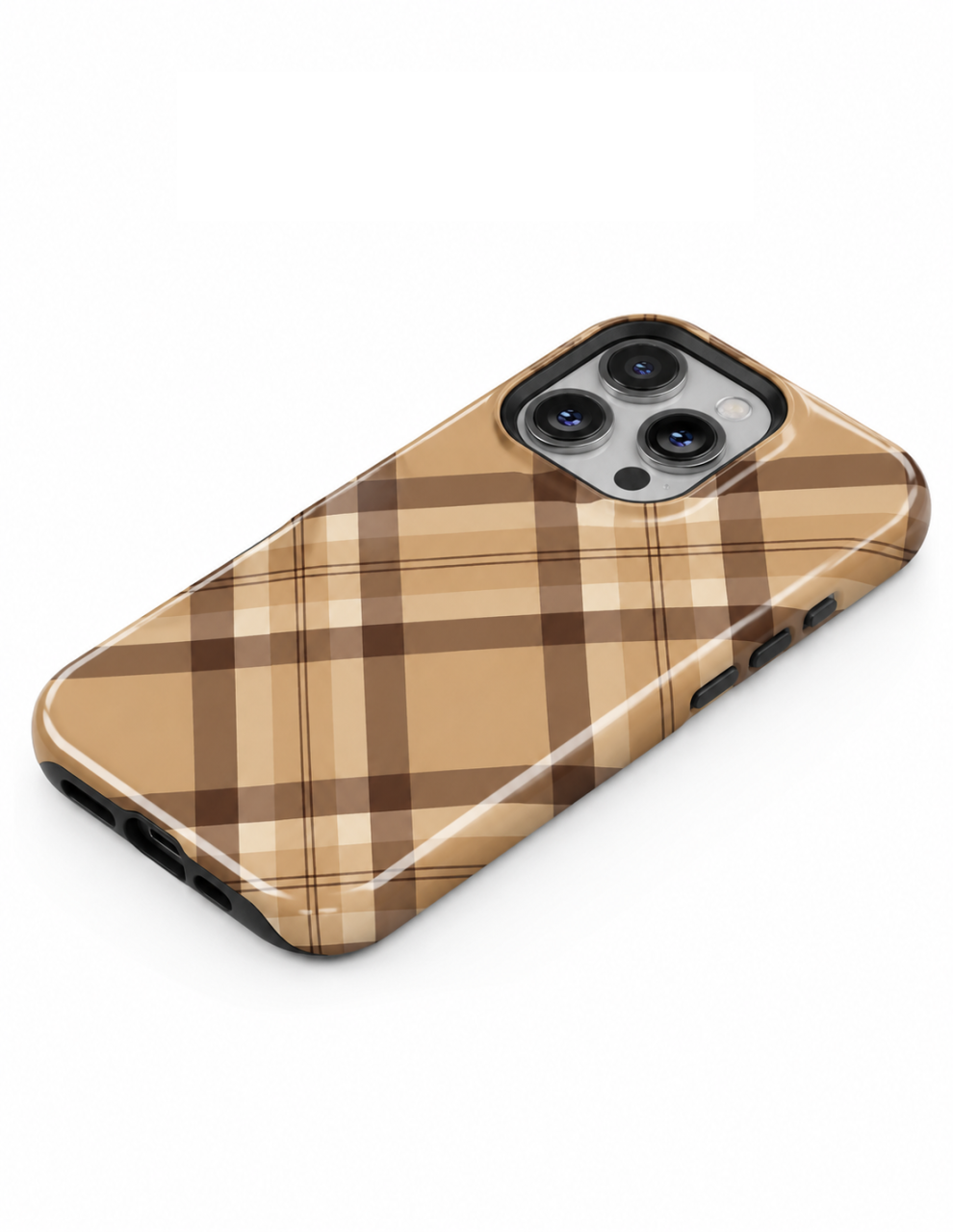 Husa Telefon TagOne Double Armor Magsafe Caramel Check [2]