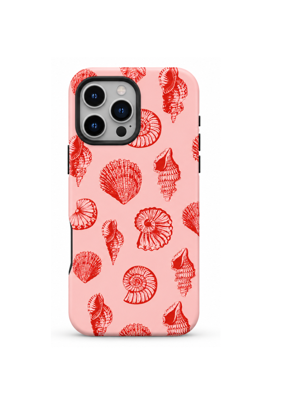 Husă Premium TagOne Coral Shells – Design cu Scoici Marine pentru Telefon [2]