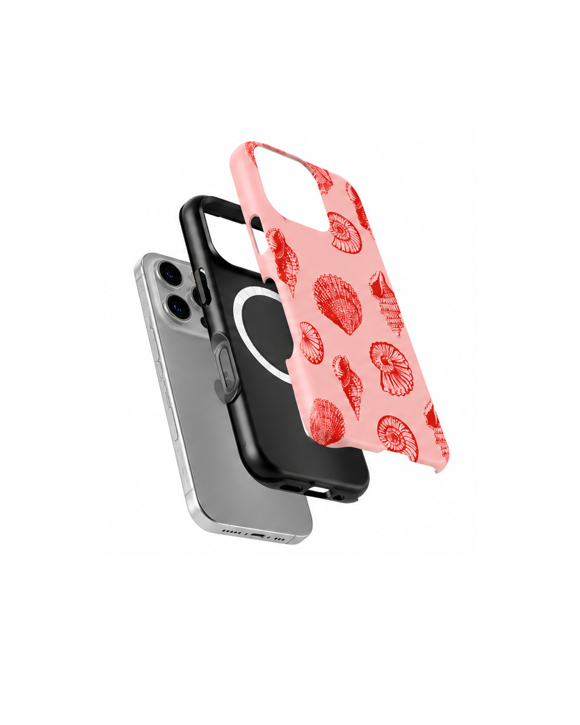 Husă Premium TagOne Coral Shells – Design cu Scoici Marine pentru Telefon [3]
