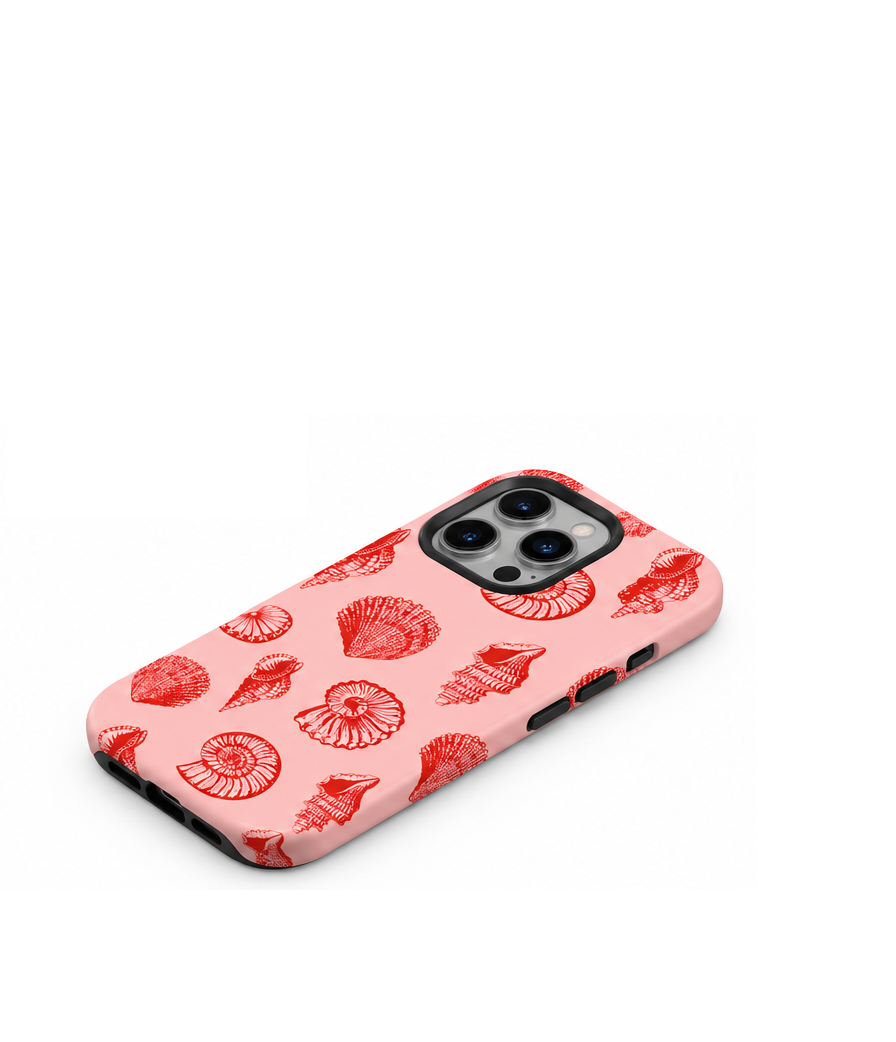 Husă Premium TagOne Coral Shells – Design cu Scoici Marine pentru Telefon [4]
