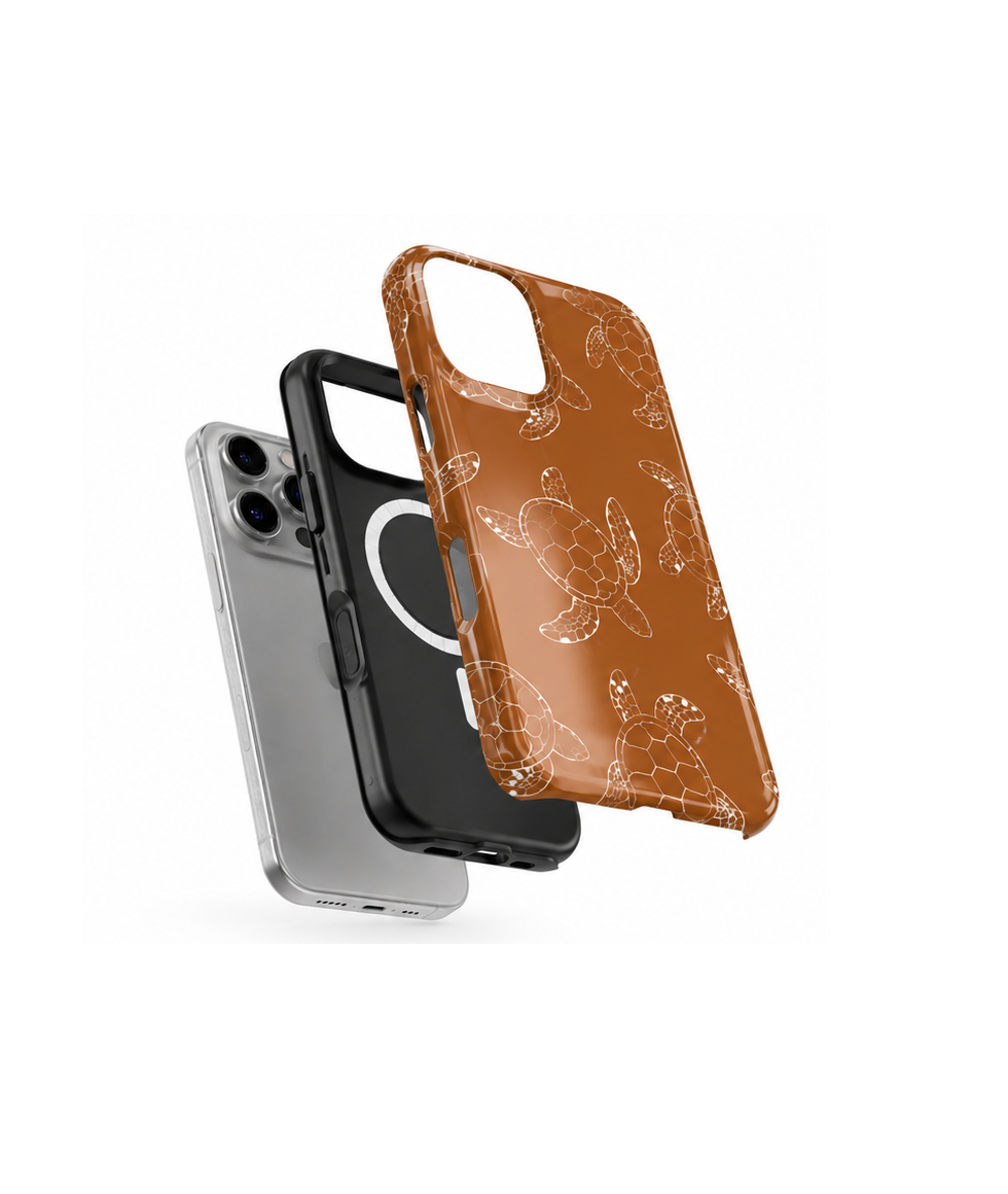 Husa TagOne Double Armor Pentru Iphone Magsafe Sea Turtle Terracotta [4]