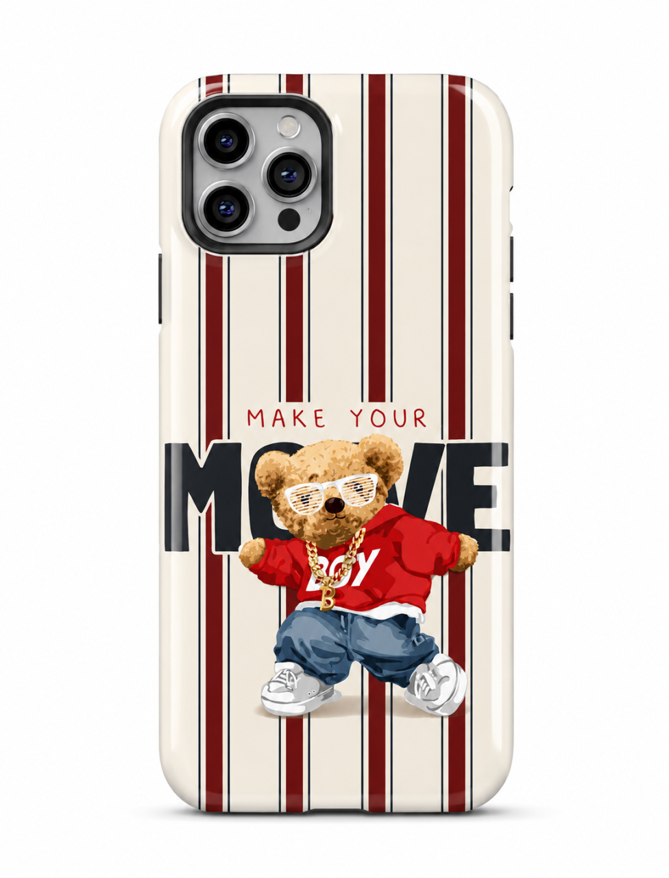 Husa TagOne Double Armor Pentru Iphone Magsafe Teddy – Make Your Move [1]