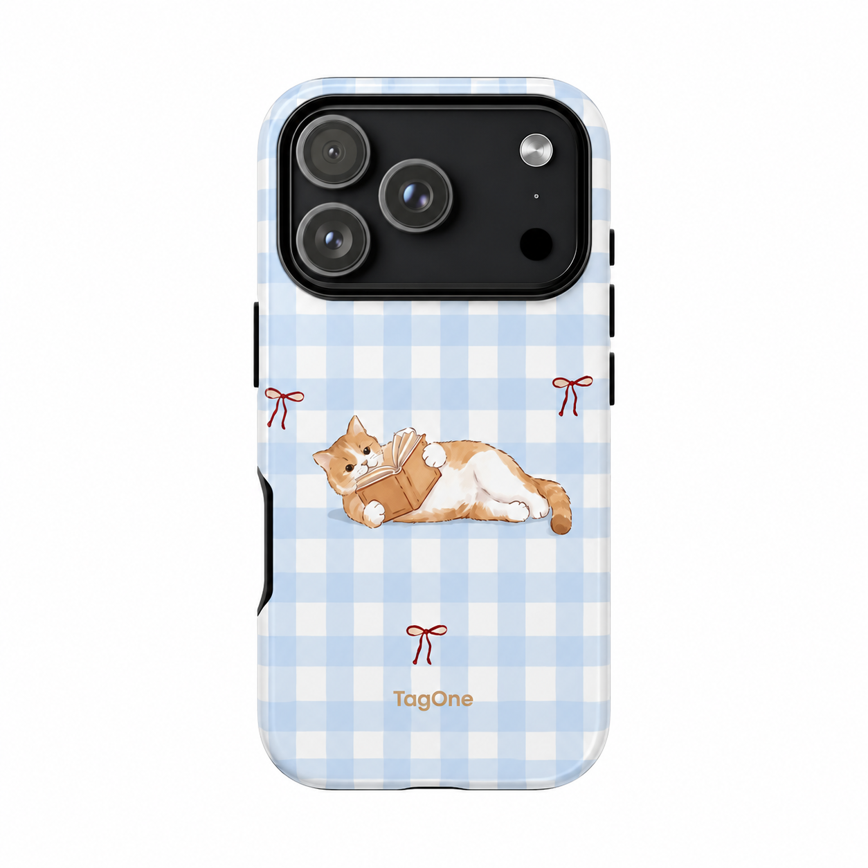 Husa Telefon TagOne Double Armor Magsafe Cozy Reading Cat [1]