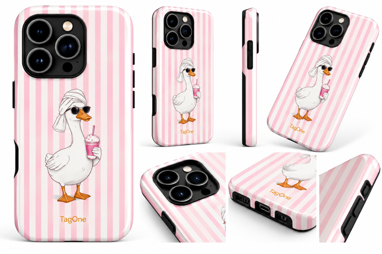 Husa Telefon TagOne Double Armor Magsafe Spa Day Goose [2]