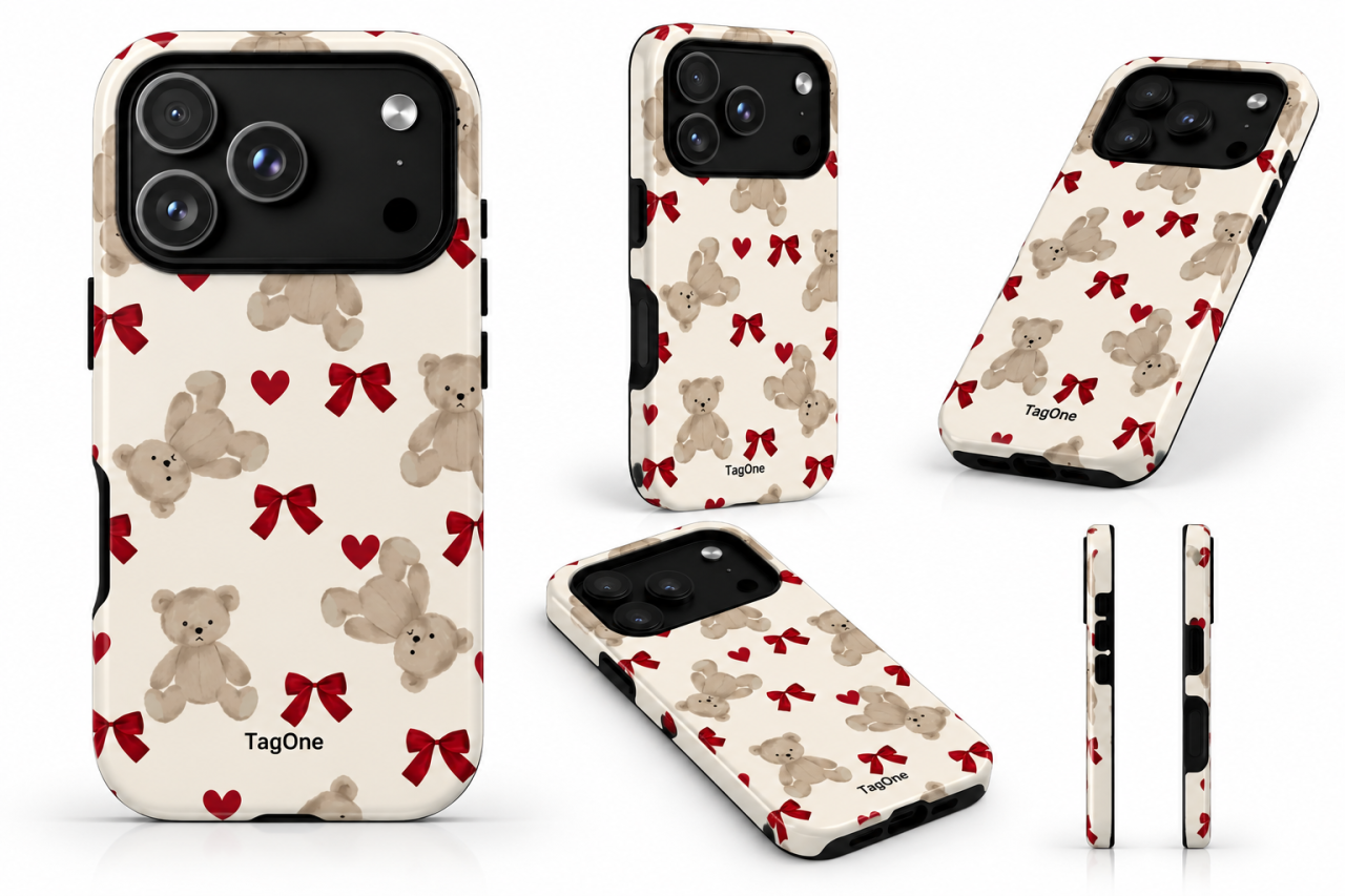 Husa Telefon TagOne Double Armor Magsafe Teddy Bows [2]