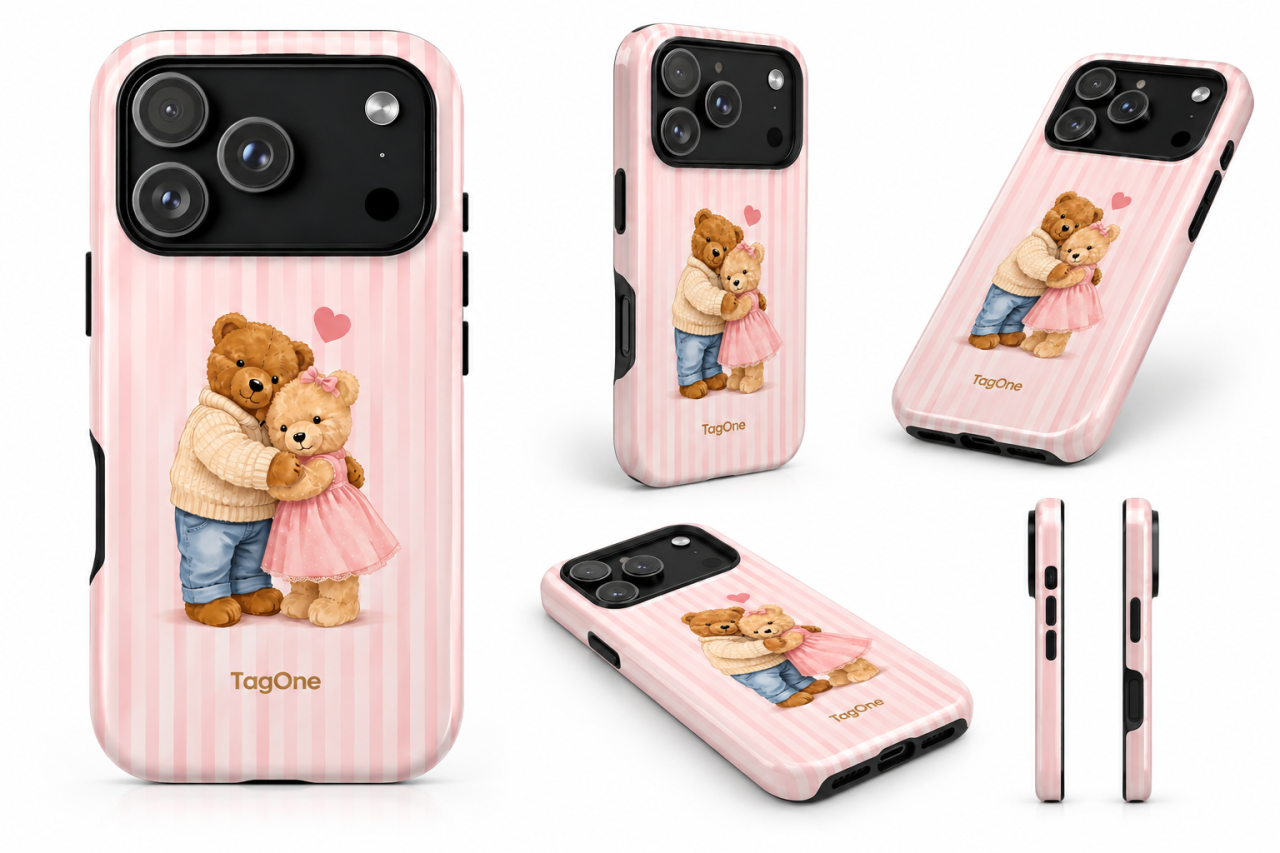 Husa Telefon TagOne Double Armor Magsafe Teddy Love [2]