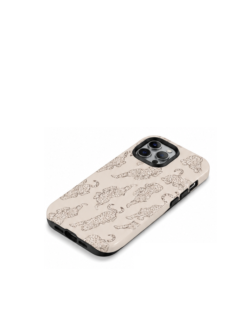 Husă Leopard Minimalist Beige | TagOne Wild Instinct | Husă Premium Telefon [2]