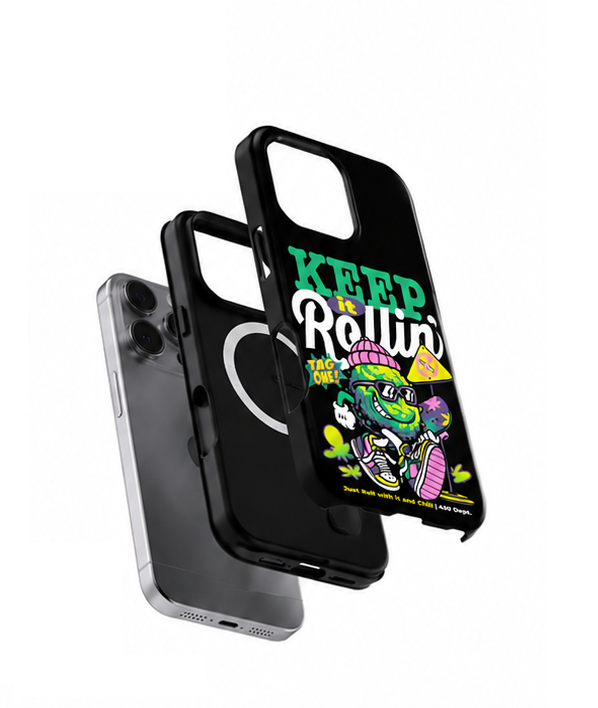 Husă TagOne Keep It Rollin' – Design Street Art Premium pentru Telefon [4]